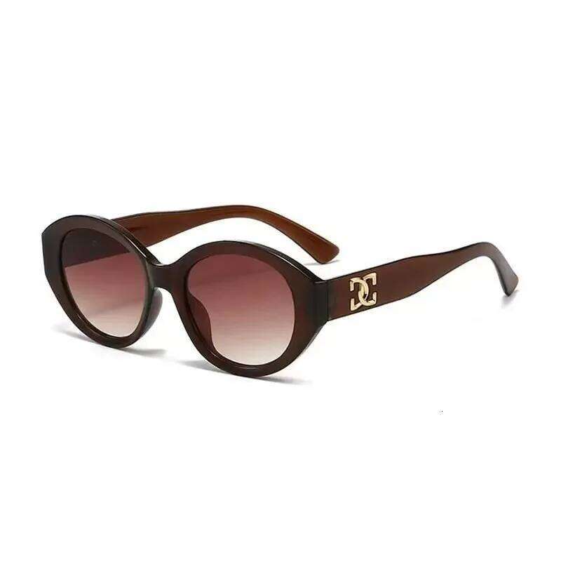2025 Luxury Brand Men Women Fashion Sunglasses Small Round Designer Glasses Unisex Trending Eyewear Gradient UV400 26L0522 - view 5