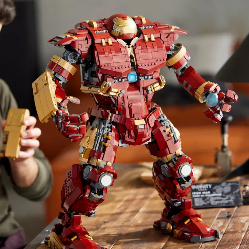 Cross-border new 76210 anti-Hoak armor MK44 boy assembly model building robot mech toy gift