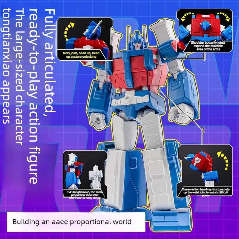 New Transformers Toy AULDEY AAE Series Wave 4 Collectible Mecha Model Ultra Magnus Ironhide Shockwave Action Figure Hobbies Gift C260522 - view 6