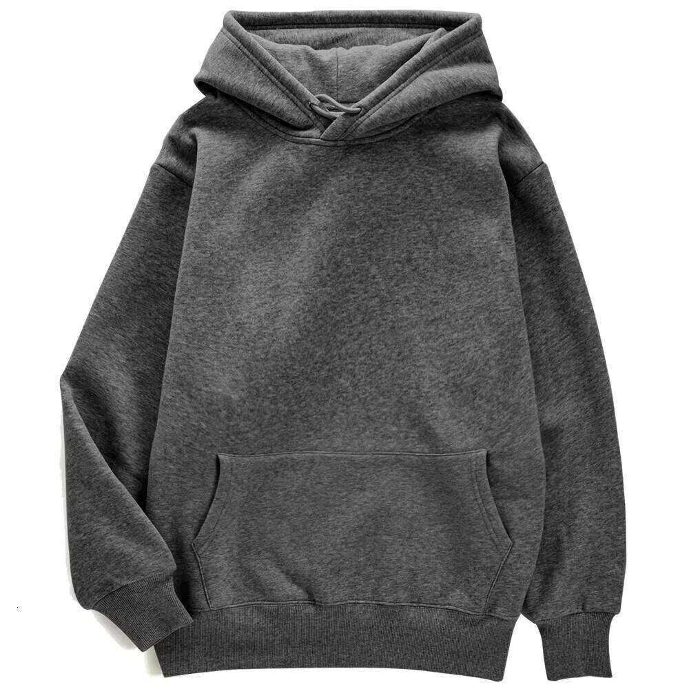 2025 Arrivals High-quality Pure Cotton Men's and Women's Sports Fashion New Plain Four-season Wear Casual Hoodie Sweater 26L0522