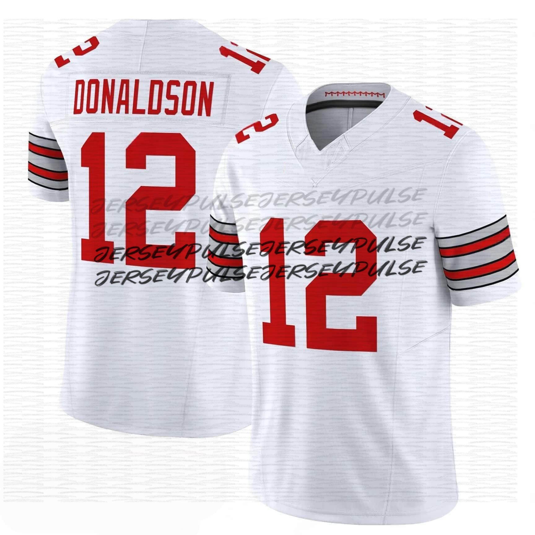 OhioStatesBuckeyes Football Jersey Egbuka Mangold Sayin Smith Howard Donaldson Jackson Sawyer Henderson Stitched