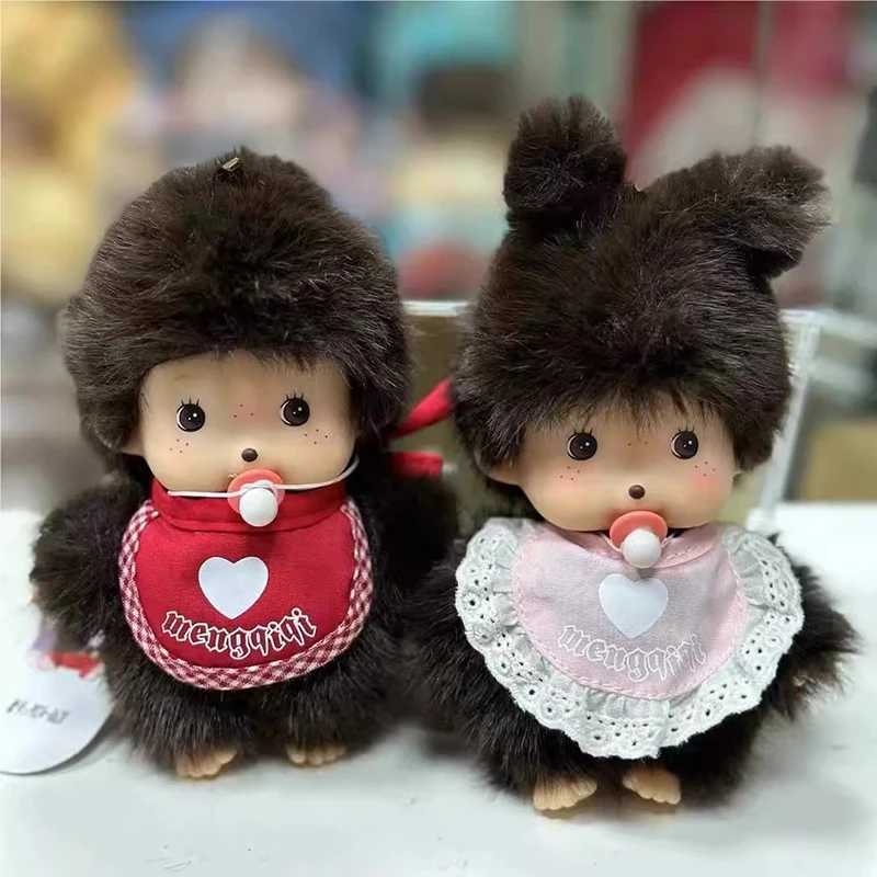 Monchhichi Plush Keychain Bag Hanging Accessories Kawaii Keychains Monkiki Doll Hanging Pendants Collection Birthday Gift Z260522