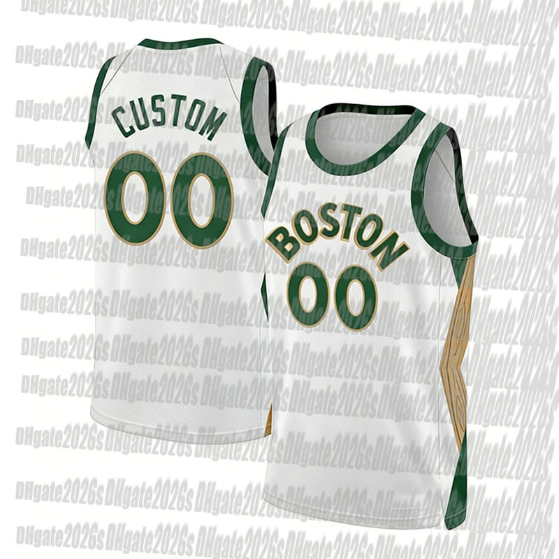 Custom Basketball Jersey 0 Jayson Tatum 2026s City Edition Personalize Basketball Jersey Free Shipping New Arrival high quality