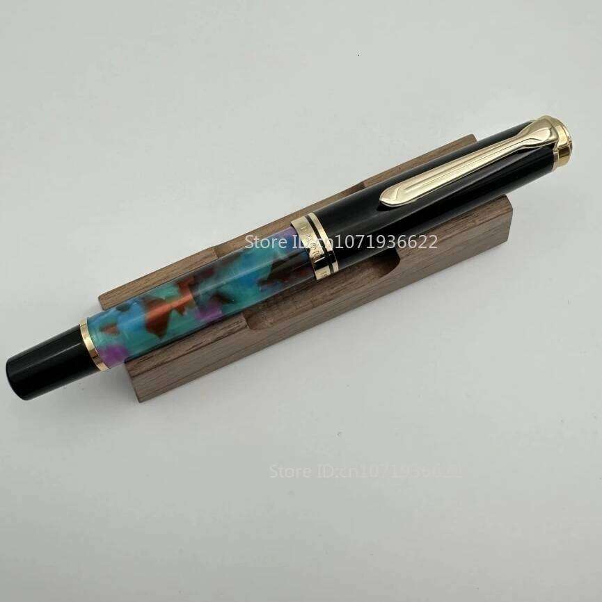 Lovely ADMOK M800 Acrylic Piston Fountain BOCK/Schmidt Soft Smooth No.6/35# Nib Inking Copy Students Writing Gift Pen 26Y0522