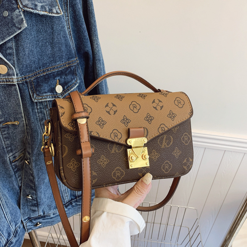 Designer Bag High-end luxury handbag women, small square bag, 2026 new vintage fashion versatile shoulder and crossbody bag for women
