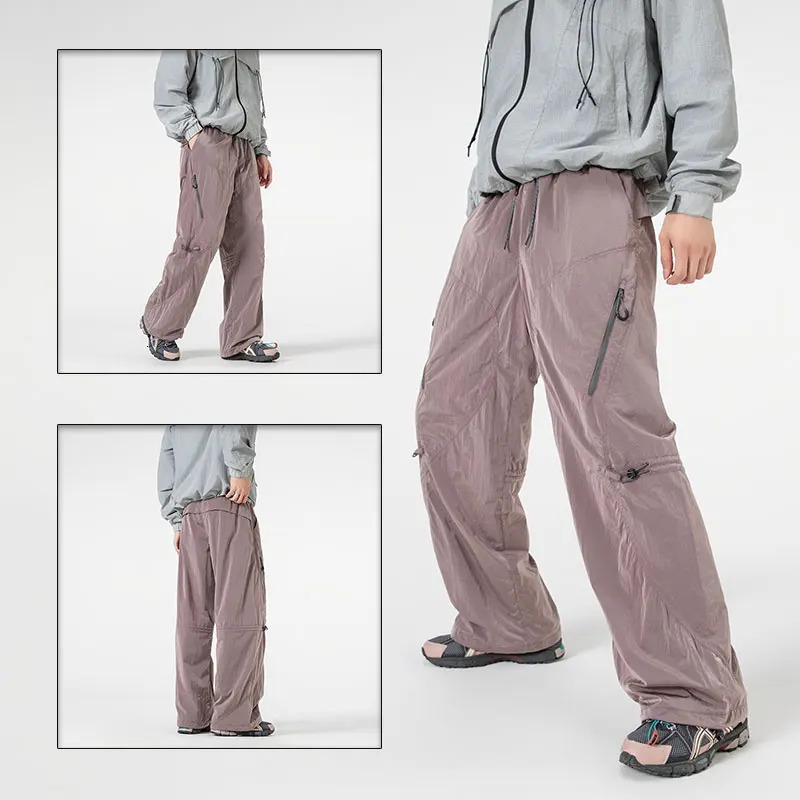 Men Hiking Pants Outdoor Waterproof Windproof Climbing Camping Pant Breathable Lightweight Mountaineering Fishing Cargo Trousers 260521 - view 3
