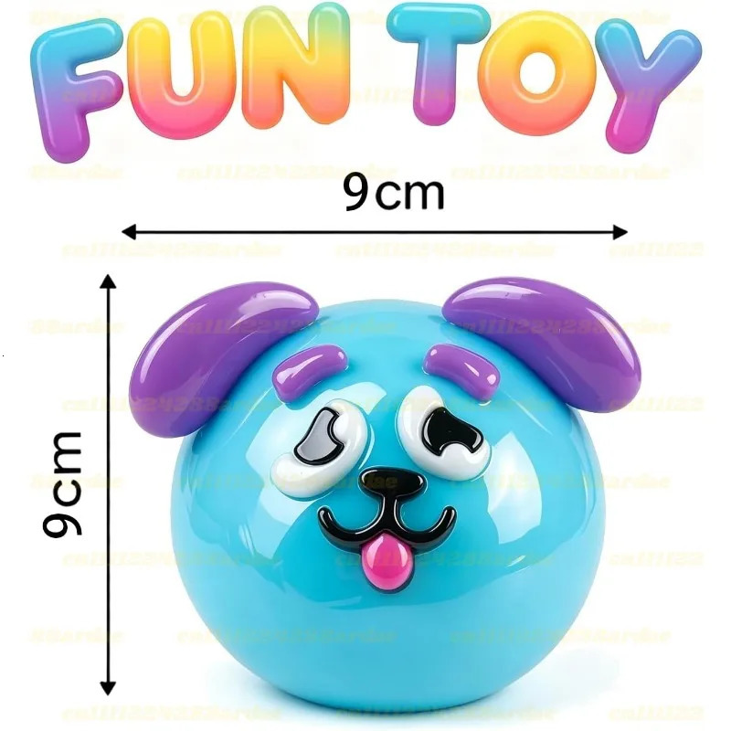 2026 Smushers Squishy Curiosities Dog Face Swap Toy Soft Moldable Cute Slow Rise Squeeze stress relief toy 260522