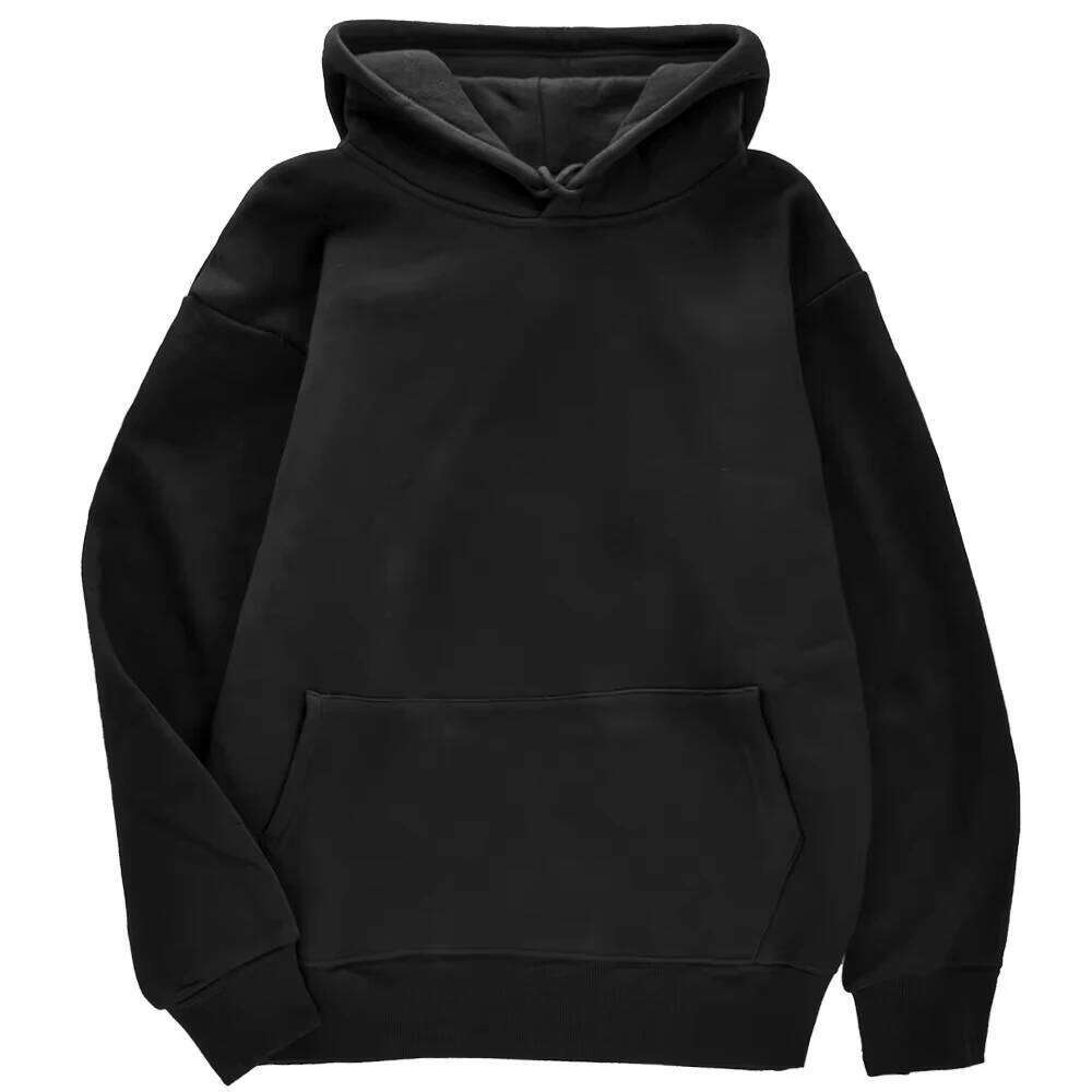 2025 Arrivals High-quality Pure Cotton Men's and Women's Sports Fashion New Plain Four-season Wear Casual Hoodie Sweater 26L0522