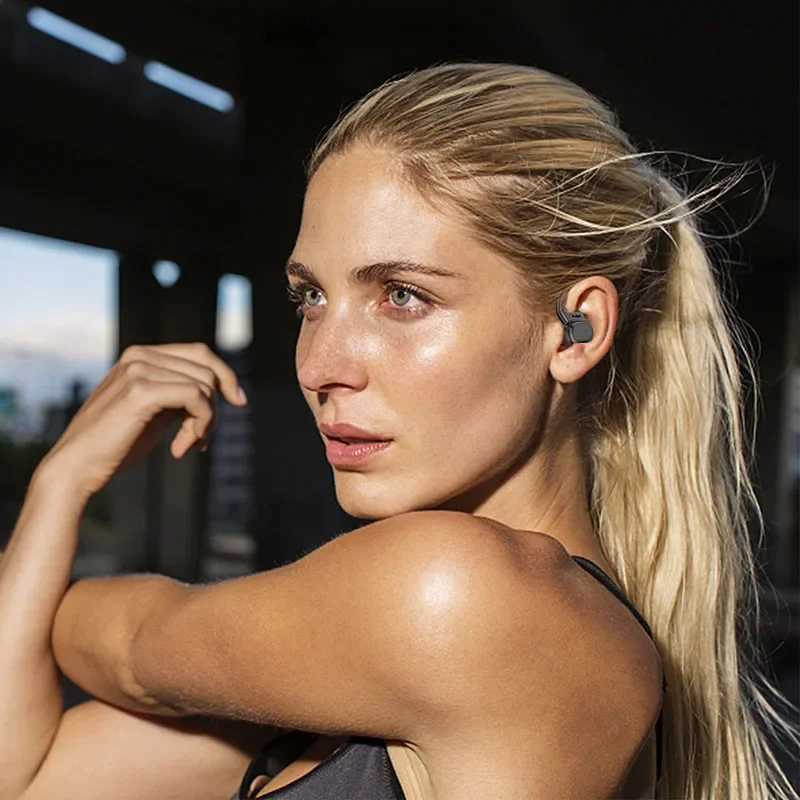 Wireless Earbuds Sport 53 Headphones with Noise Cancelling Mic 75H HiFi Stereo Over Ear Bud LED Display USB-C IPX6 C260522 - view 5