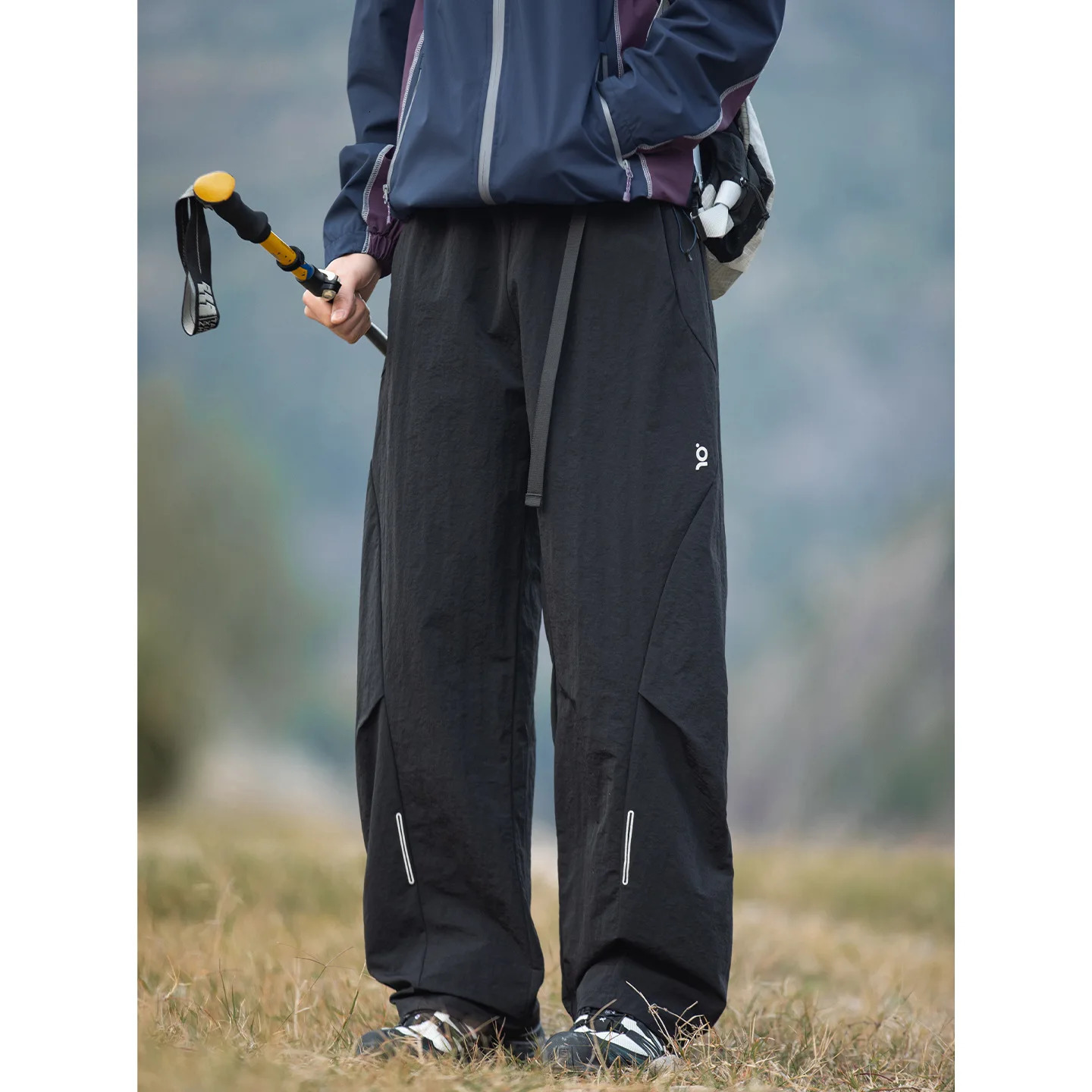 TFETTERS Spring Techwear Pants Man 3D Panel Pleated Curved Blade Water Repellent Eleastic Waist Baggy Outdoor Cargo Trouser 260521 - view 4