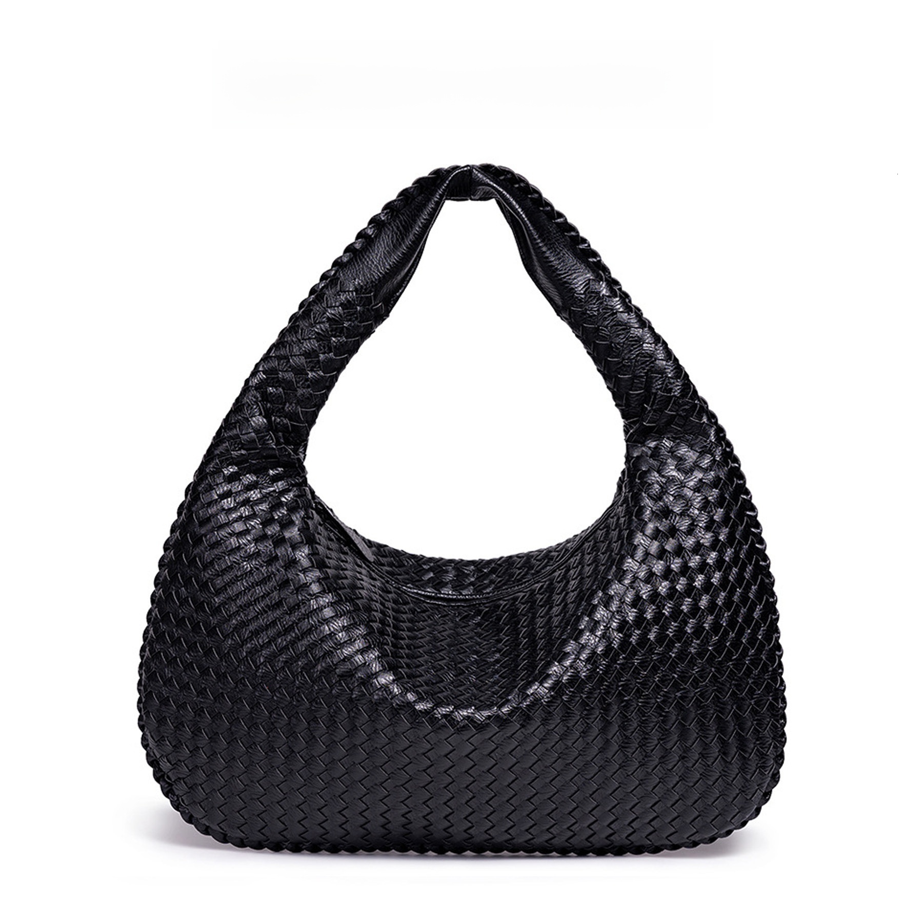 Designer Bag 2026 Spring Summer New Handwoven Underarm Single Shoulder for Women, Casual Large Capacity Commuter Handbag Crescent Bag