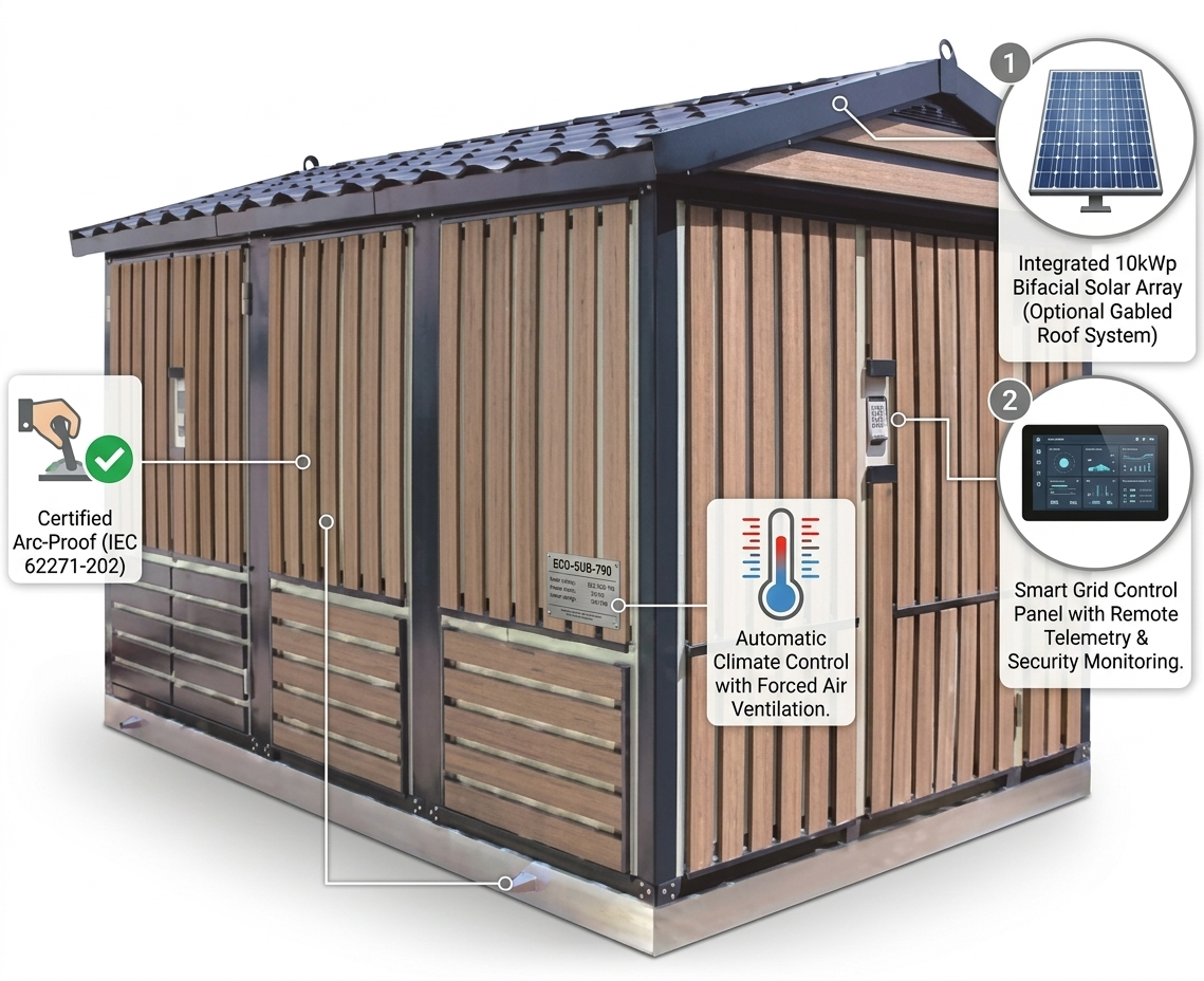 European-Style Prefabricated Substation (10 kV-35 kV) YBW