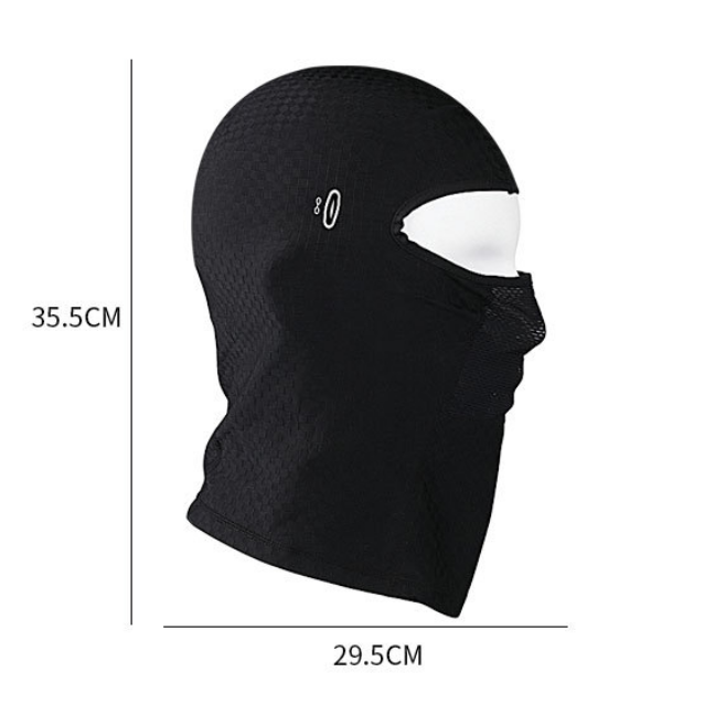 Custom white reflective logo motorcycle hood breathable lightweight riding mask skin-friendly material high elastic high quality ski mask set.