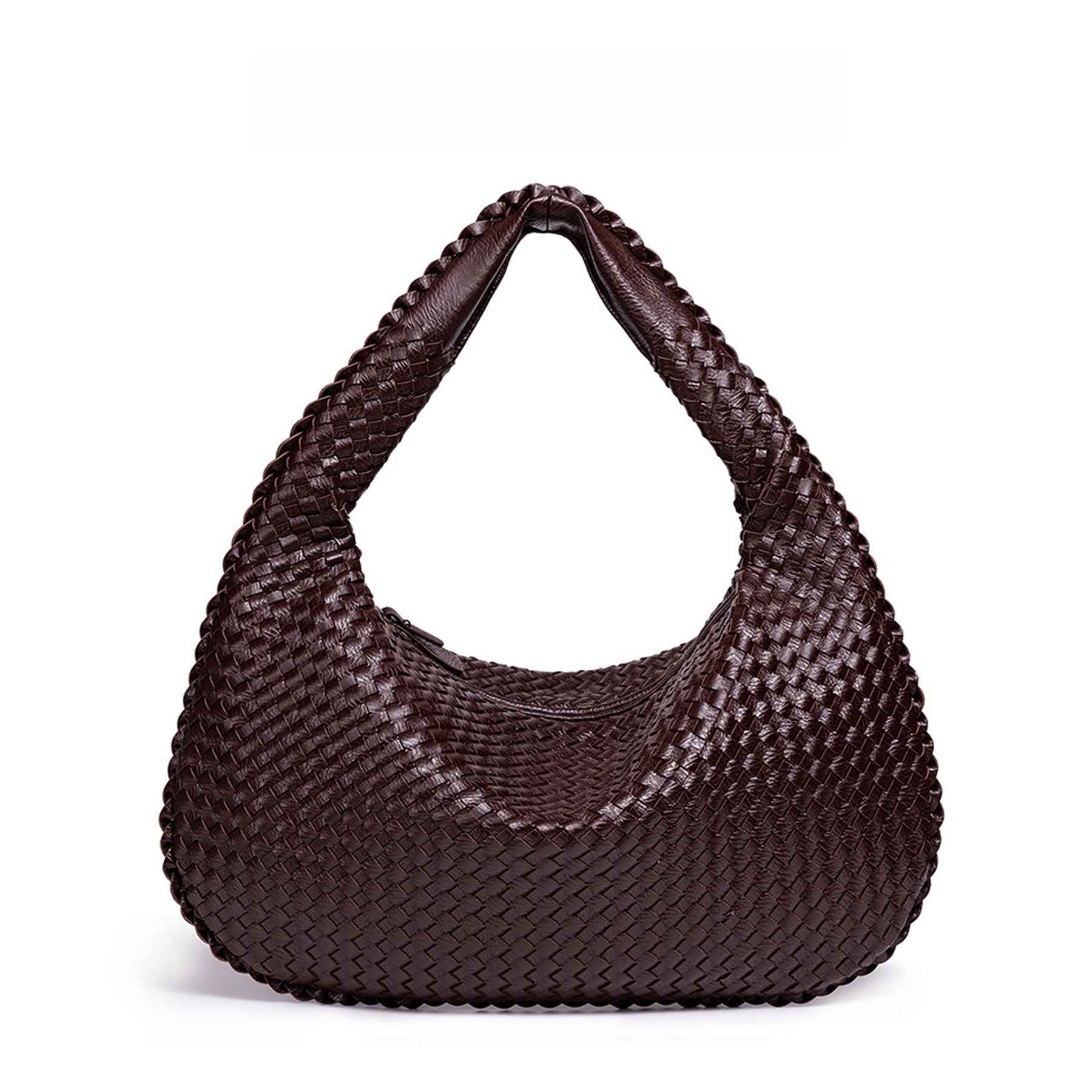 Designer Bag 2026 Spring Summer New Handwoven Underarm Single Shoulder for Women, Casual Large Capacity Commuter Handbag Crescent Bag