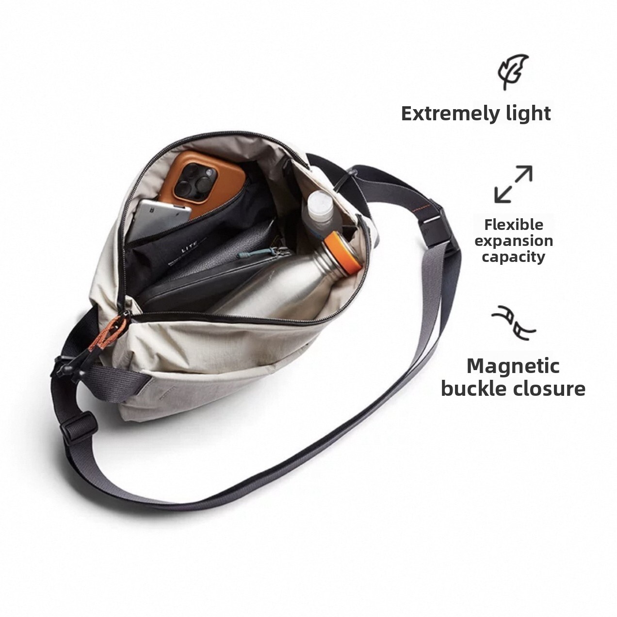 Designer Bag Australia Lite Sling7L Explorer Chest Waist Fashion Single Shoulder Crossbody Bag Lightweight Casual Export