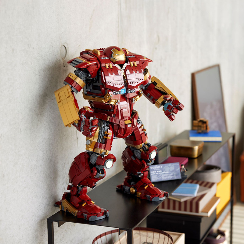 Cross-border new 76210 anti-Hoak armor MK44 boy assembly model building robot mech toy gift