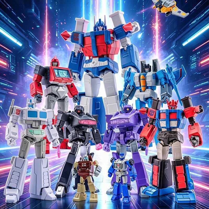 New Transformers Toy AULDEY AAE Series Wave 4 Collectible Mecha Model Ultra Magnus Ironhide Shockwave Action Figure Hobbies Gift C260522 - view 3
