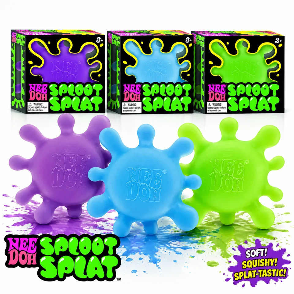 Schylling Needoh pizza Sensory Stress Relief Squishy AntiAnxiety Squeeze Toy For Focus ADHD Population w260522