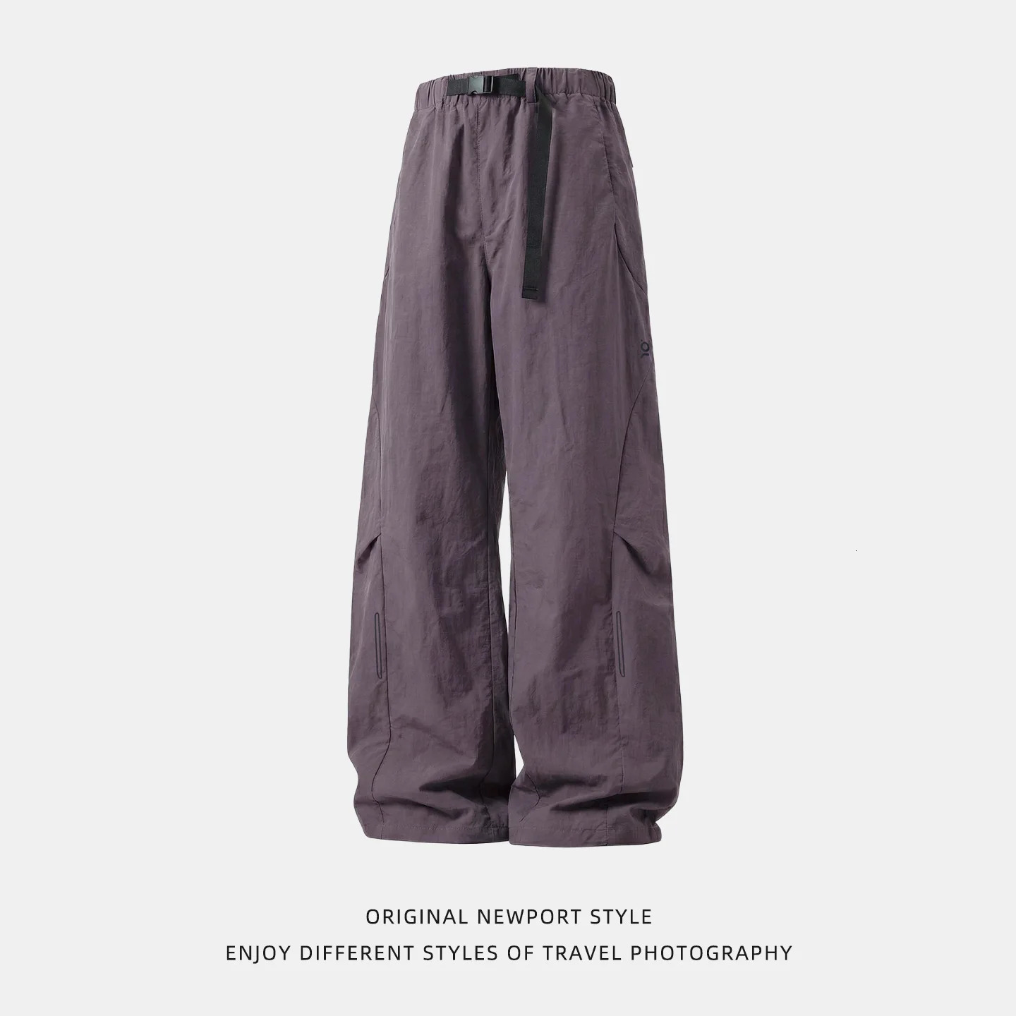TFETTERS Spring Techwear Pants Man 3D Panel Pleated Curved Blade Water Repellent Eleastic Waist Baggy Outdoor Cargo Trouser 260521 - view 6