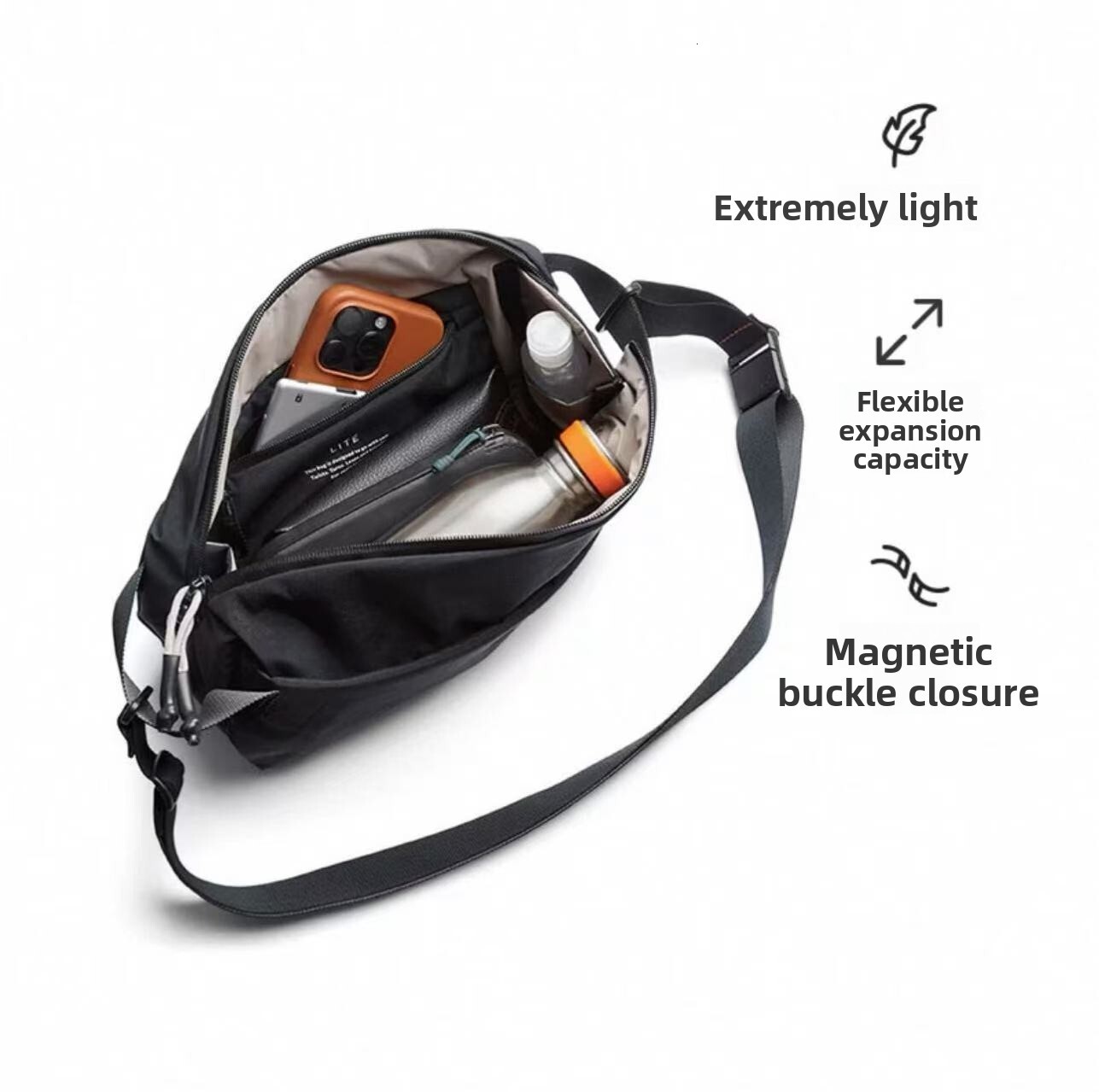 Designer Bag Australia Lite Sling7L Explorer Chest Waist Fashion Single Shoulder Crossbody Bag Lightweight Casual Export