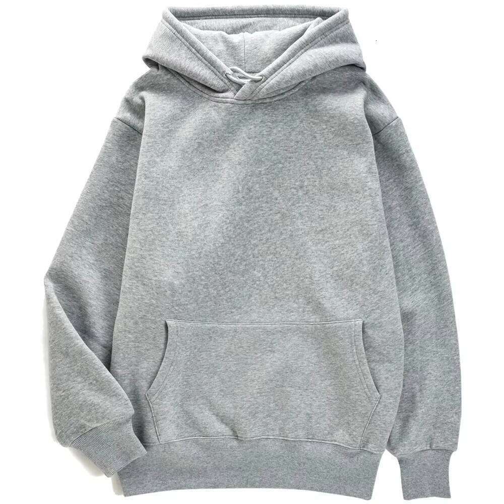 2025 Arrivals High-quality Pure Cotton Men's and Women's Sports Fashion New Plain Four-season Wear Casual Hoodie Sweater 26L0522