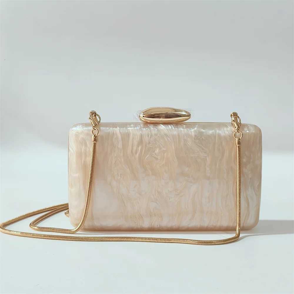 Marble Nude Handmade Textured Acrylic Evening Bag fashionable Dinner Parties And Social Gatherings Lady Pro Purse And Handbags H260522