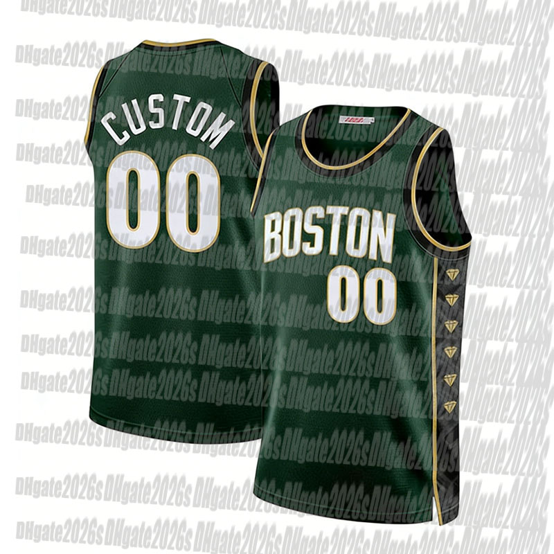 Custom Basketball Jersey 0 Jayson Tatum 2026s City Edition Personalize Basketball Jersey Free Shipping New Arrival high quality