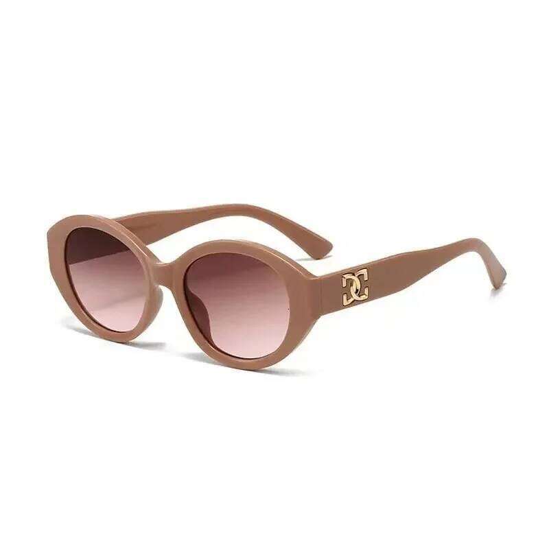 2025 Luxury Brand Men Women Fashion Sunglasses Small Round Designer Glasses Unisex Trending Eyewear Gradient UV400 26L0522 - view 7
