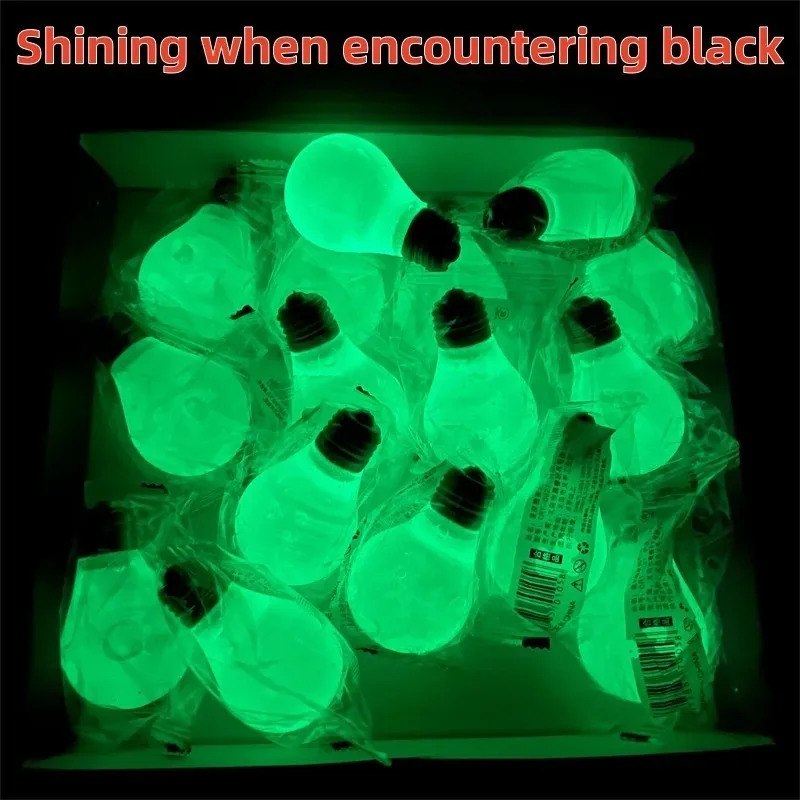 Squishy Light Bulb Maltose Luminous Squeeze Toy Slow Rebound Sensory Fidget Anxiety Relief Novelty Funny Decompression Gift 260522