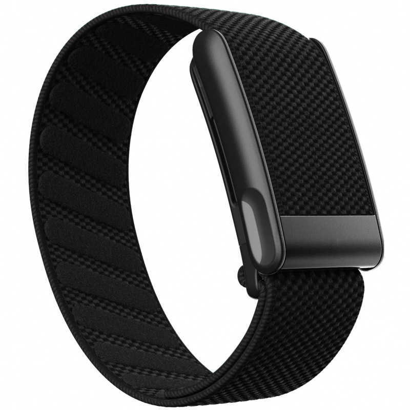 Suitable for Whoop 5.0 PEAK fitness band with elastic nylon strap and MG buckle in black metal frameJ260514