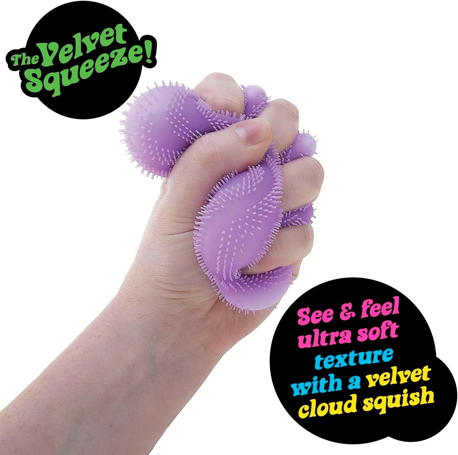 NeeDoh Fuzz Ball Blind Box Series Desktop Ornament Stress Relief Toys Suitable For People Under Pressure Fun Soft w260522