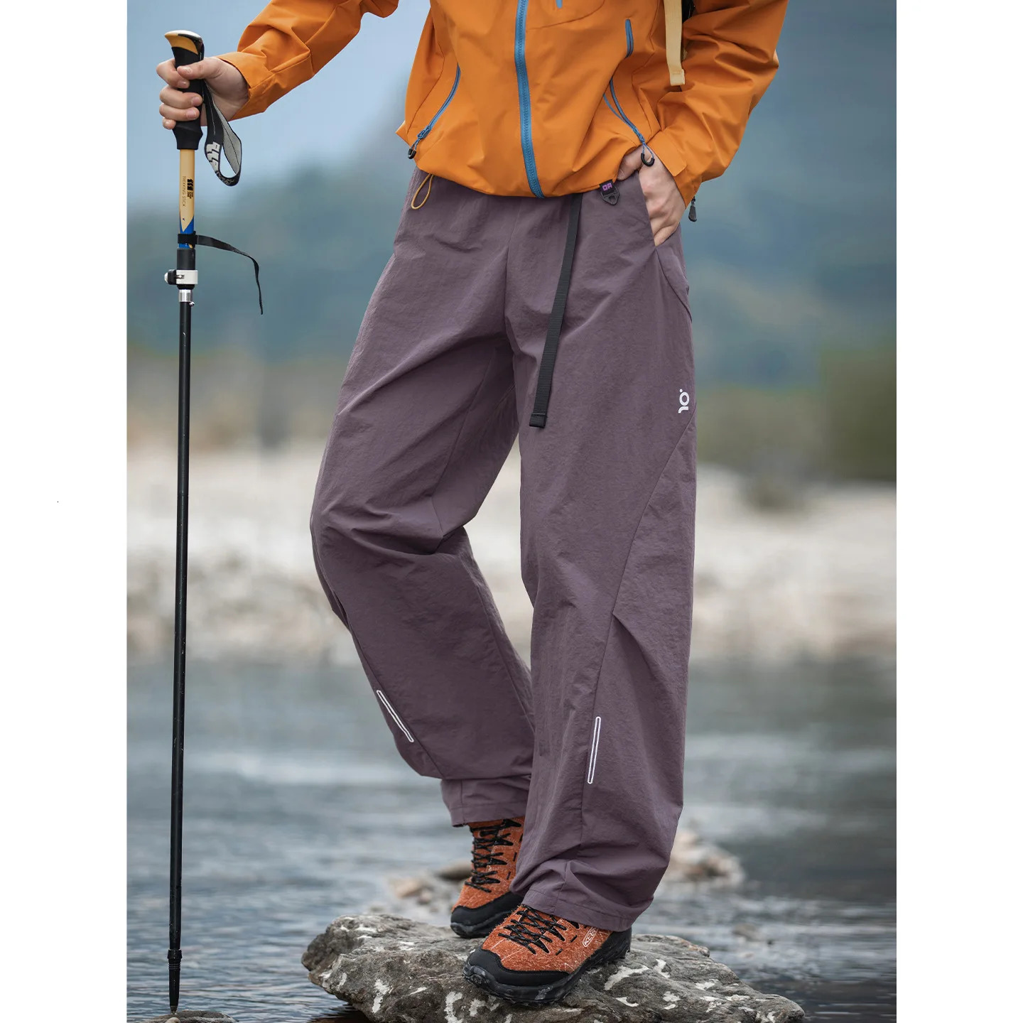TFETTERS Spring Techwear Pants Man 3D Panel Pleated Curved Blade Water Repellent Eleastic Waist Baggy Outdoor Cargo Trouser 260521 - view 3