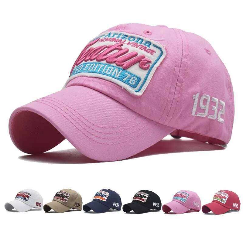 FS Red Pink Streetwear Hip Hop Baseball Cap For Men Brand Women Hats Cotton Snapback Caps Vintage Trucker Hat Casquette Homme 26Y0522