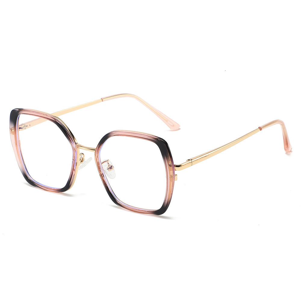 Blue Light Blocking Glasses Frame Women Fashion Eyewear Prescription UV400 Stylish Female Optical Spectacles Anti-Reflective 240528