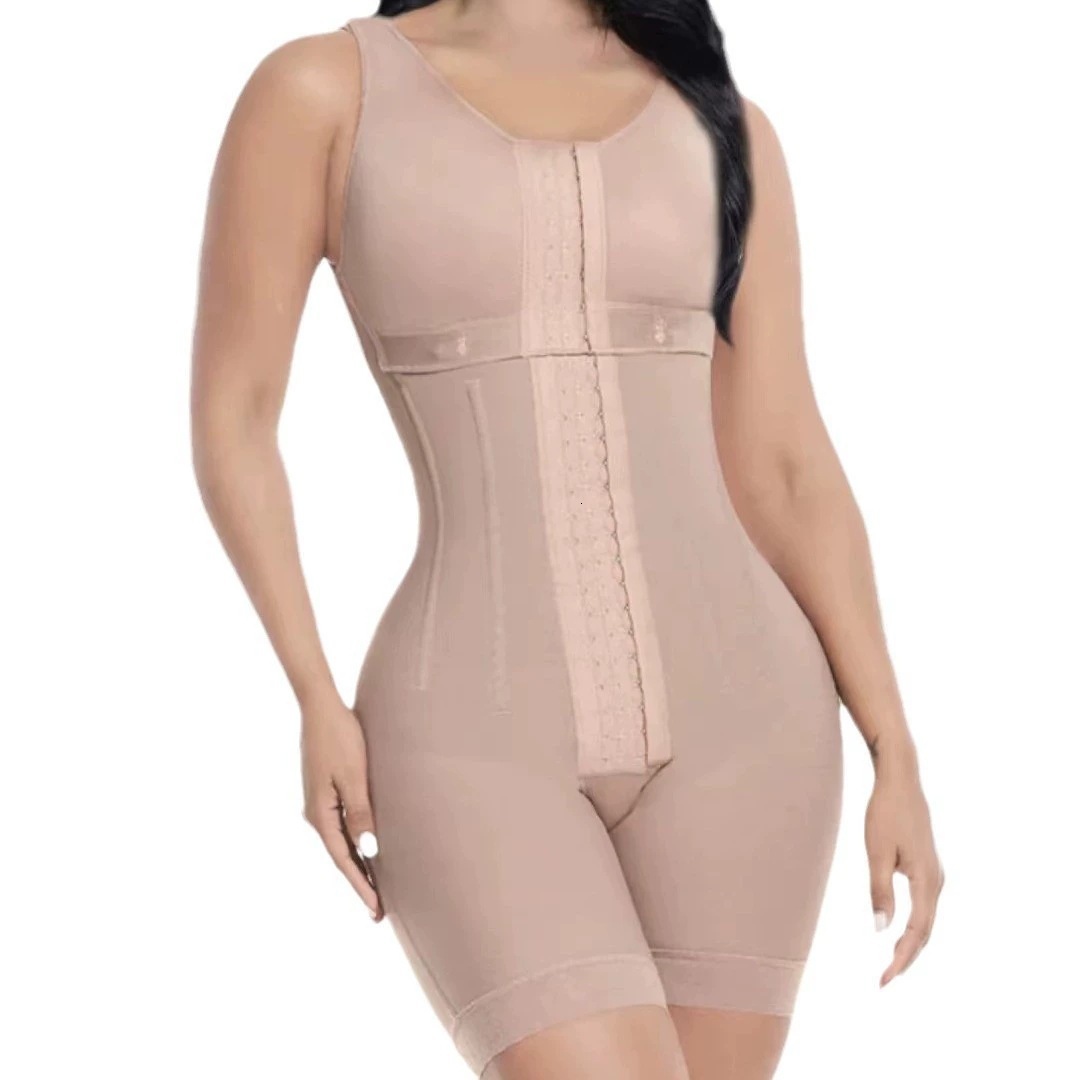 Modeling Girdle for Women High Compression Shapewear With Hook And Eye Slimming Bodysuit Fajas Colombianas Flat Belly 241120