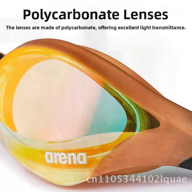 Arena Japan Imported Cobra Racing Swimming Goggles Small Frame Coated for Men And Women Anti-Fog Polycarbonate Lens Competitive L260522 L260522