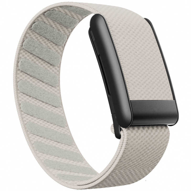 Suitable for Whoop 5.0 PEAK fitness band with elastic nylon strap and MG buckle in black metal frameJ260514