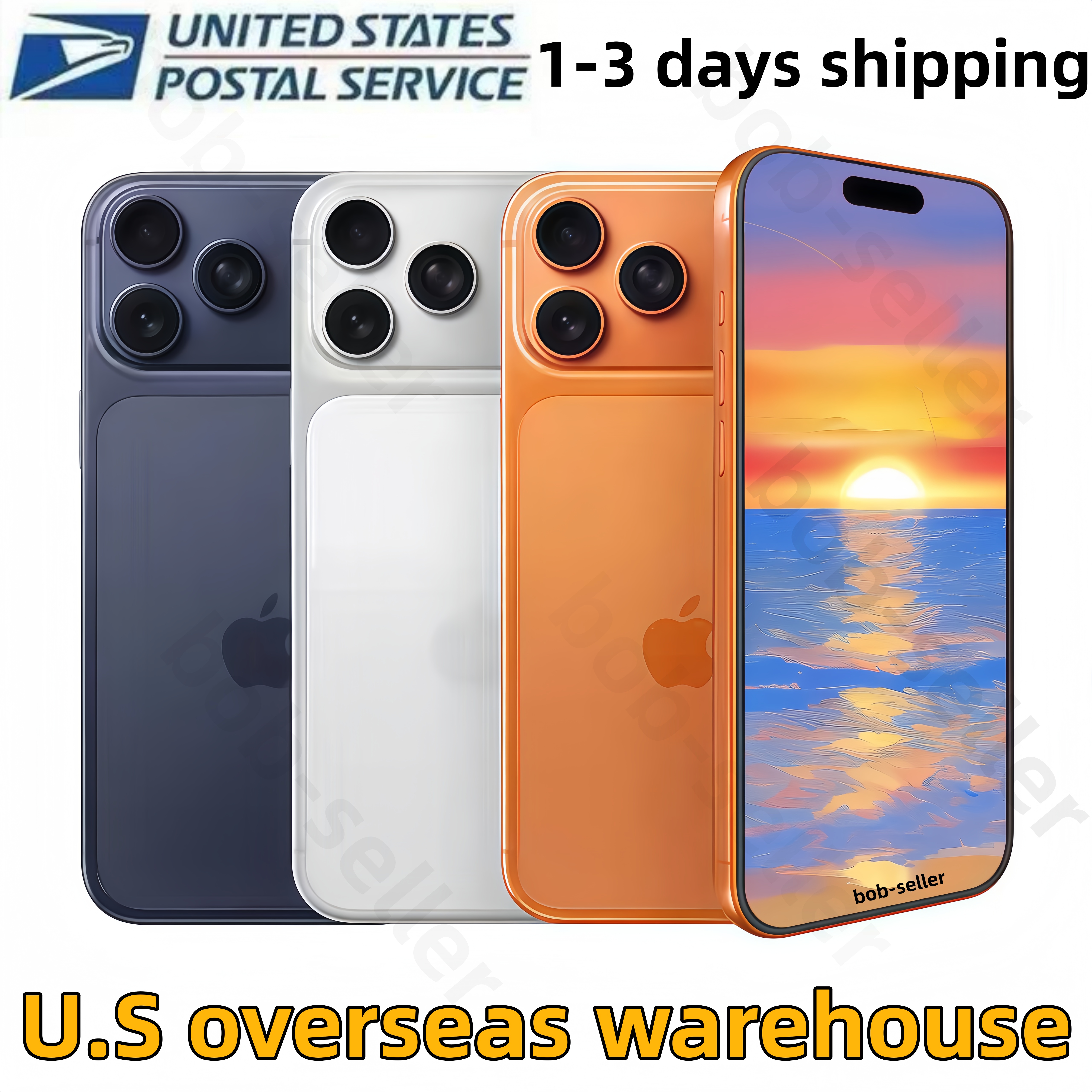 6.9Inch Iphone 17 Pro Max Cell Phones I16 Smartphone Camera 2TB Ram Face Id Full Screen Smart Computer Smartphones Mobile Phone Unlock Green Tag Sea