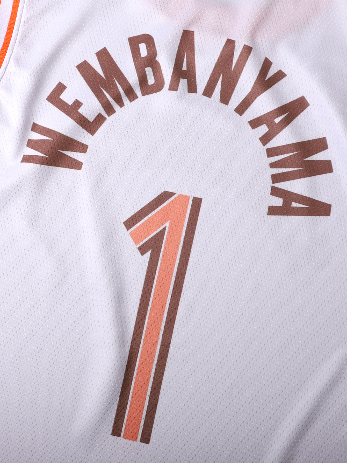 IN STOCK Mens #1 Victor Wembanyama Basketball Jersey Embroidered Sports Jersey Stitched Nmae Number Embroidered Lettering Breathable Sleeveless Sweats