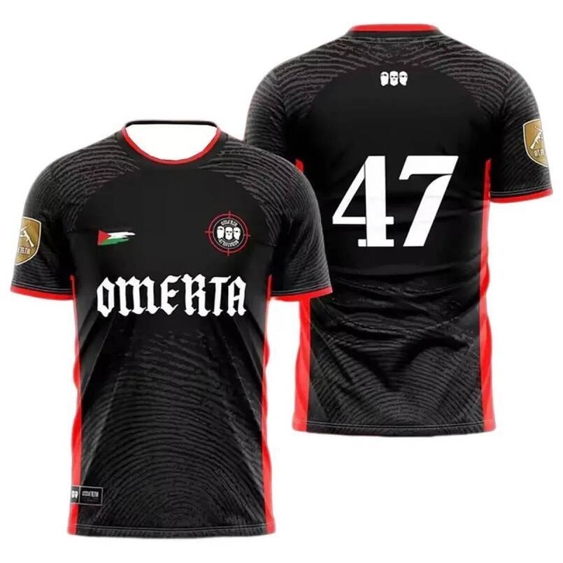 Merta jersey boxing fans, summer model, 3D printed, quick-drying, outdoor sports clothing for men. Men's round neck, short sleeve t-shirt.
