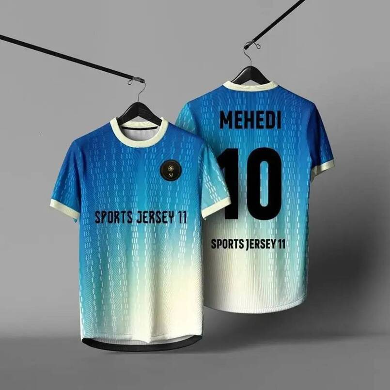 Custom-made premium football shirts. Add name number. Retro team design. Unisex Lightweight. Quick drying. Loose fit. Street style. Suitable for adult