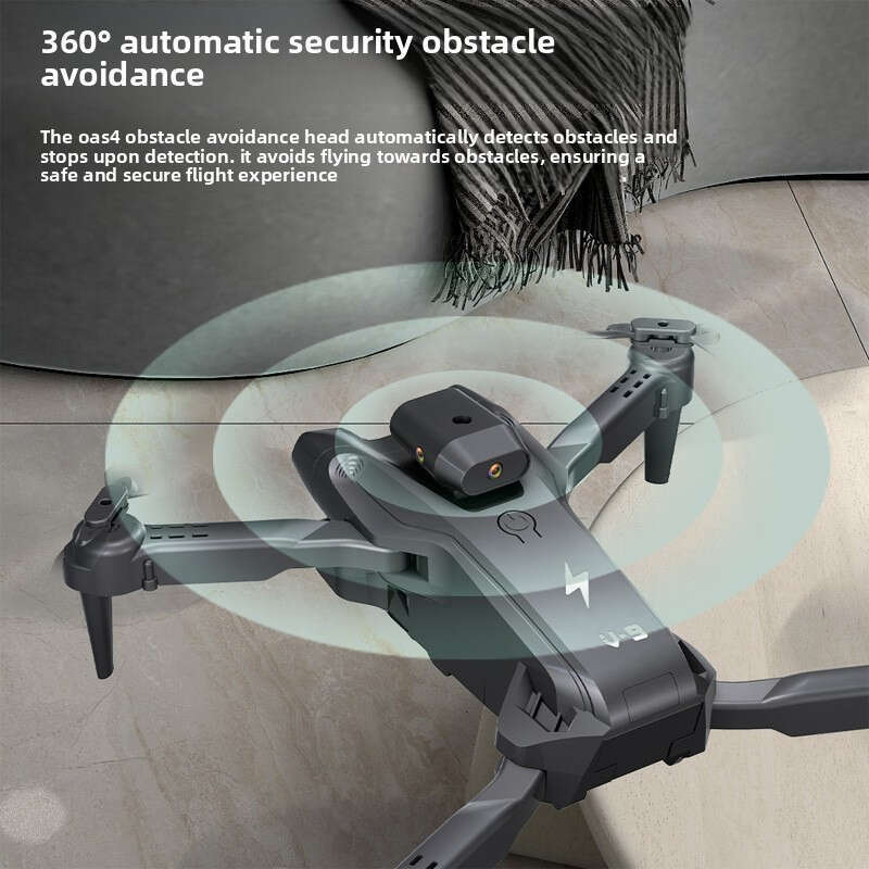 V9 Fixed Height Obstacle Avoidance Drone HD Camera Four Axis Remote Control Aerial Photography Quadcopter Toy CKS