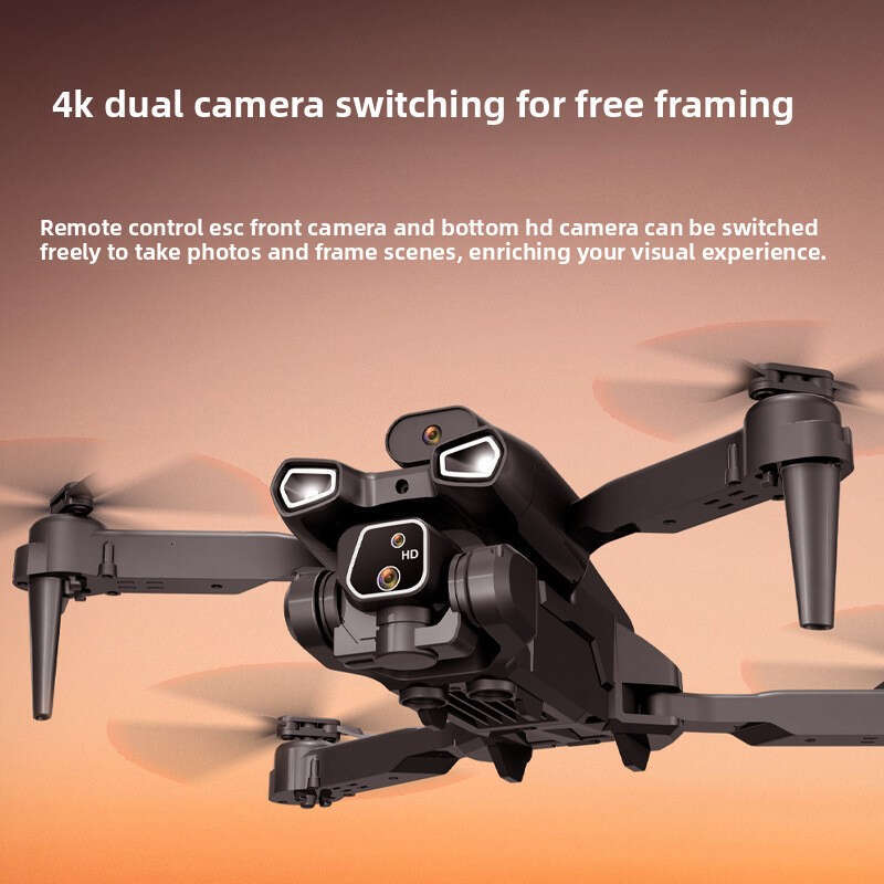 V9 Fixed Height Obstacle Avoidance Drone HD Camera Four Axis Remote Control Aerial Photography Quadcopter Toy CKS