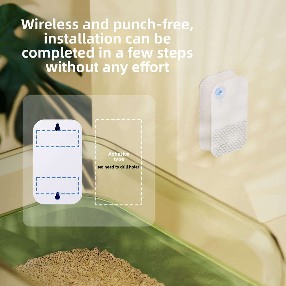 Smart Pet Odor Eliminator Induction Air Freshener Litter Box Deodorizer for Cat Dog pupakaIK