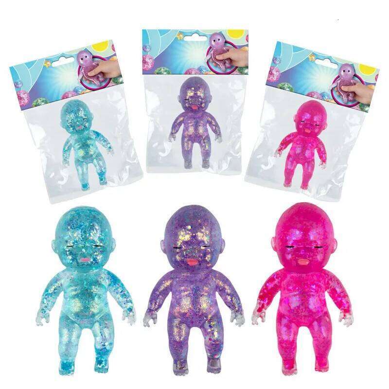 Squishy Maltose Sugar Baby SqueezeSlow Stress Ball Rebound Decompression for Home Party Funny Birthday Gifts 26L0523