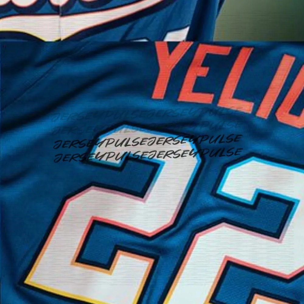 Milwaukees Brewers jersey William Contreras Christian Yelich Jackson Chourio Misiorowski Jake Bauers Sal Frelick Abner Uribe Robin Yount Brewer Baseba