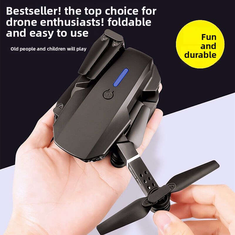 E88 Pro Foldable Drone HD Aerial Camera Four Axis RC Quadcopter With Screen Remote Controller CKS
