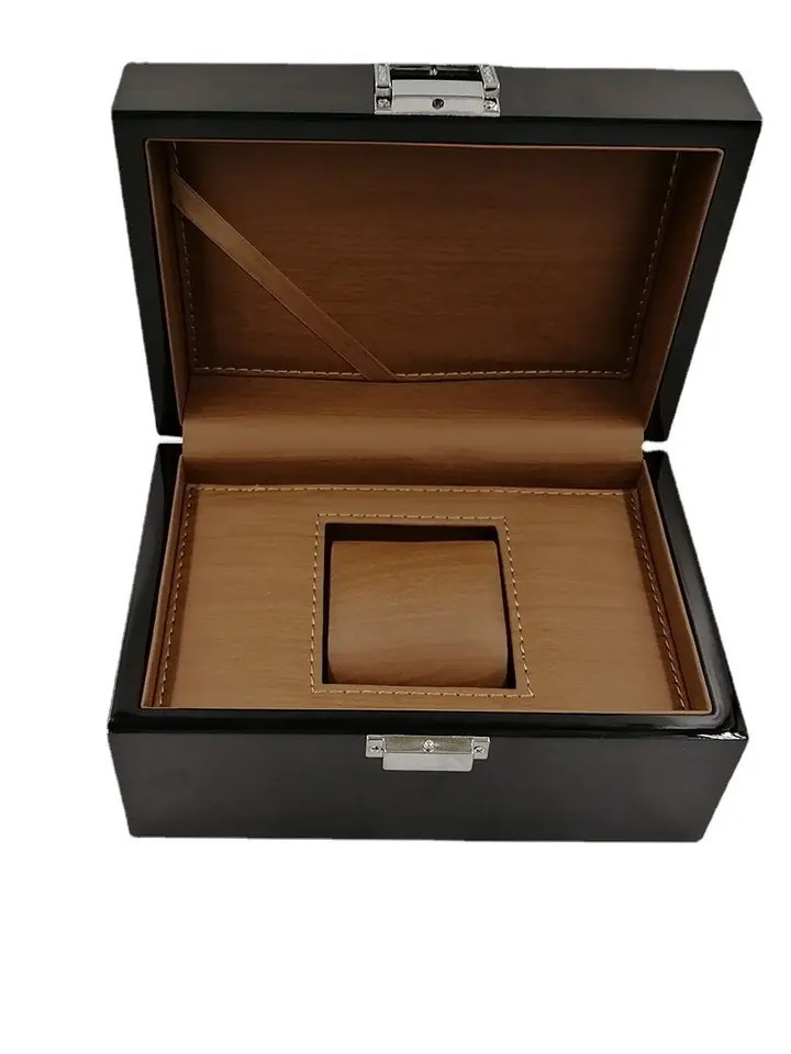 Premium Solid Wood Lacquer Watch Box Jewelry Storage Case High-End Display Buffer for Watches And Jewelry Premium Gift Wrapping 260522 - view 3