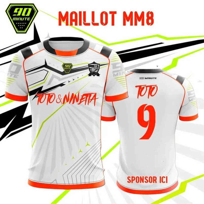 New summer men's t-shirt 2026, model Maillot 90 minutes, Toto and Nineta, double-sided print, short sleeves, oversized fit, breathable, quick-dry