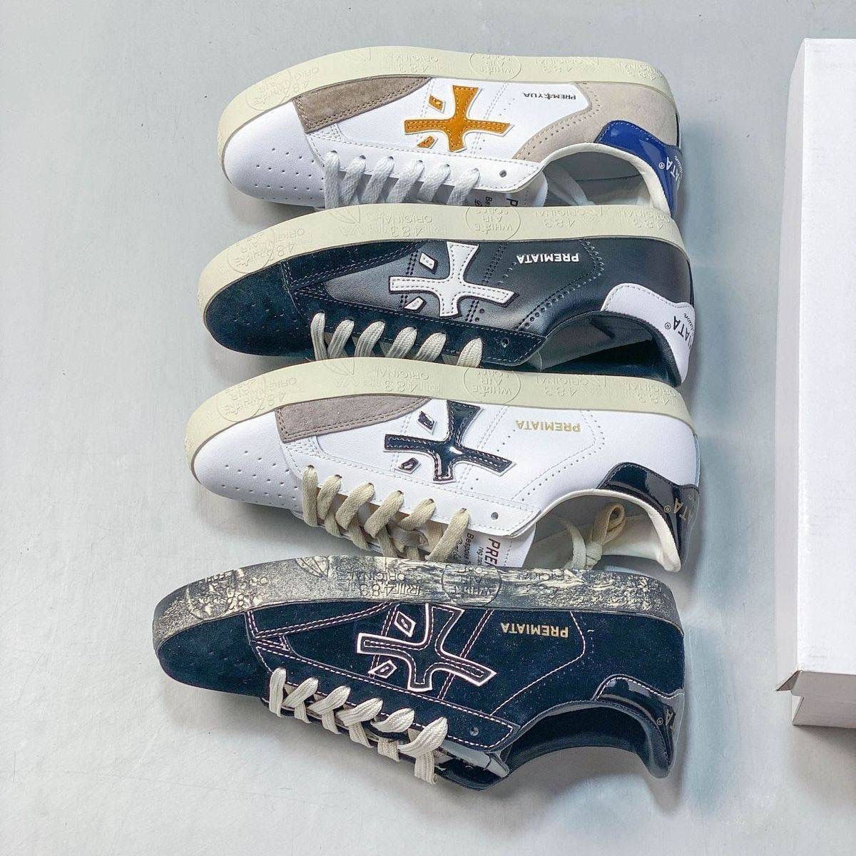 Premiatas Italia Nuovo Designer Per Uomo Donna Sneakers Premiate Coppia Rice Pr…